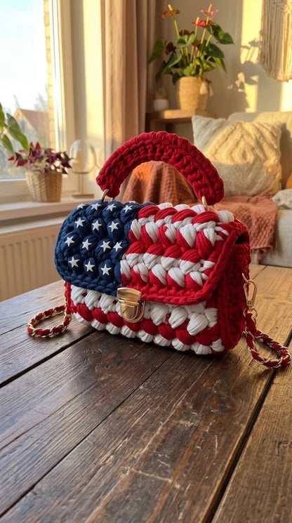 Loretta's USA crochet Bags