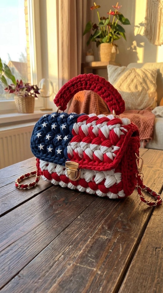Loretta's USA crochet Bags